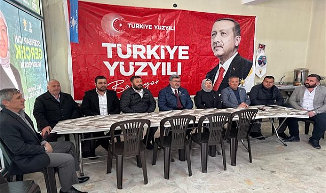 Milletvekili Özkaya, Afyonkarahisar'da vatandaşlarla bir araya geldi