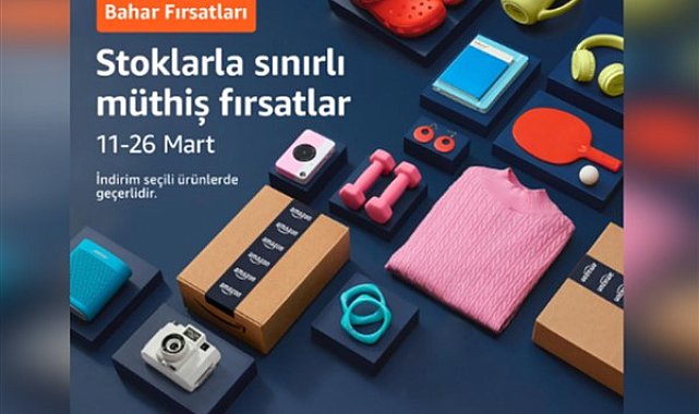 Moda ve giyimde kaçırılmayacak fırsatlar Amazon.com.tr’nin Bahar Fırsatları’nda