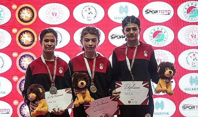 Nevşehir Belediyesi Gençlik ve Spor Kulübü güreşçisi Liva Nur Çelik 3.'ncü olarak gümüş madalya kazandı