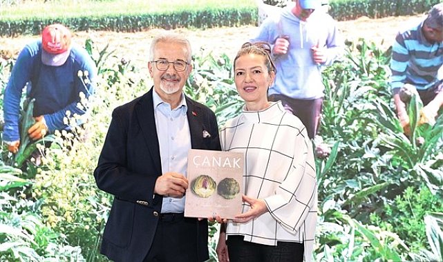 Nilüfer'de enginarlı lezzetlerin anlatan “Çanak” isimli kitap tanıtıldı