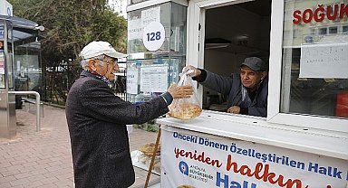 Ramazan pidesi Halk Ekmek Büfelerinde