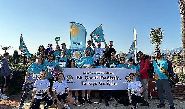 Runtalya Maratonu kapsamında başlatılan kampanyayla TEGV'de 415 çocuğa nitelikli eğitim desteği sağlandı