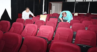 Sinema ve tiyatro salonunda çalışmalar başladı