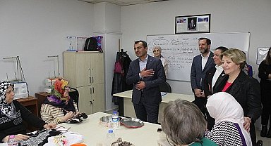 Şirin, KOMEK'li kadınlarla buluştu