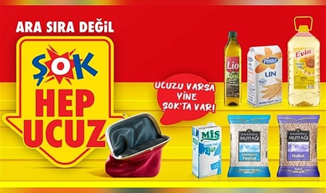 ŞOK Marketler temel ihtiyaç ürünlerinde “her gün ucuz fiyat” kampanyasını duyurdu
