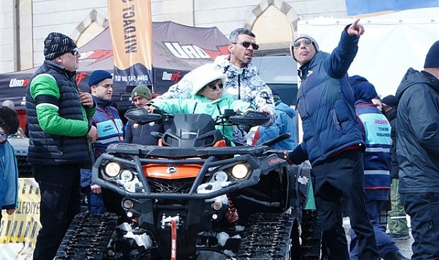TMF Milli Takımlar Kaptanı Sofuoğlu, Dünya Snowcross Şampiyonası için Erciyes'te
