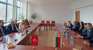 Trakya Üniversitesi'nden Burgas Free Üniversitesi'ne ziyaret