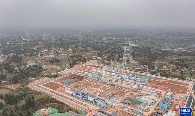 Ultra yüksek gerilimli elektrik iletim projesinde sona yaklaşıldı