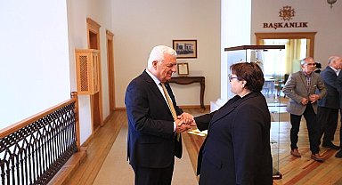 Üretim Kooperatiflerinden Başkan Gürün'e Teşekkür Ziyareti