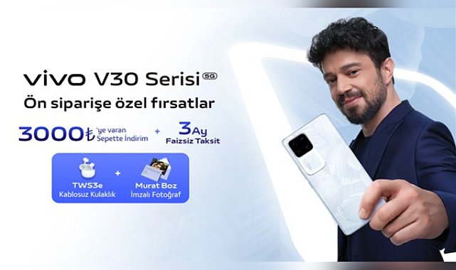 vivo'nun stüdyo kalitesinde fotoğraf çeken akıllı telefonu V30 ön satışa sunuldu