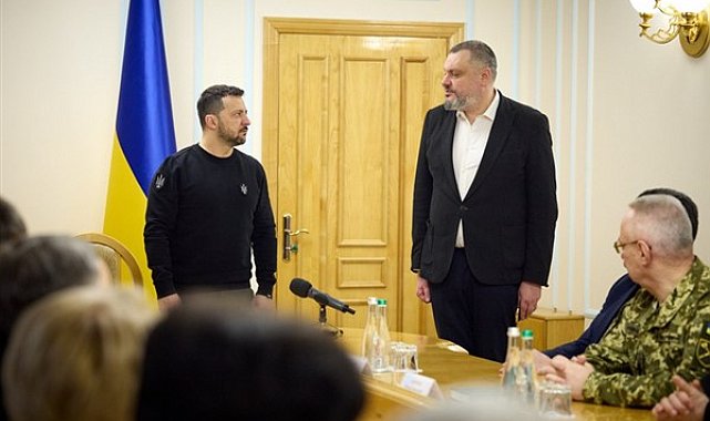 Zelenski, Ukrayna Ulusal Güvenlik ve Savunma Konseyi Sekreteri Lytvynenko'yu tanıttı