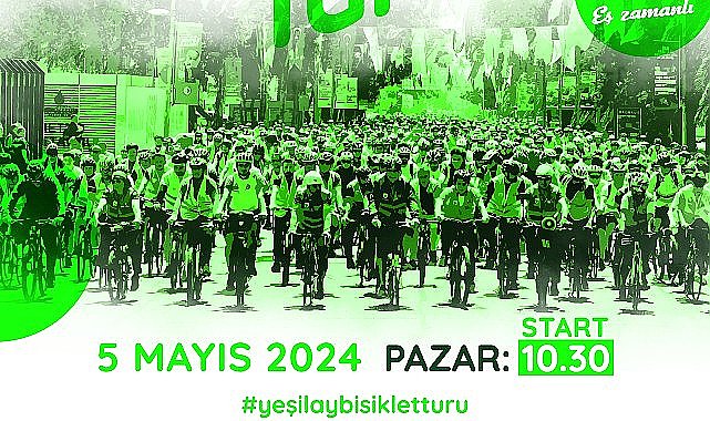 11. Yeşilay Bisiklet Turu 5 Mayıs Pazar Günü Düzenleniyor