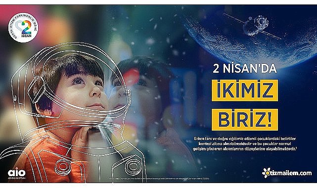 2 Nisan Dünya Otizm Farkındalık Günü'nde, Abdi İbrahim Otsuka “İKİMİZ BİRİZ!