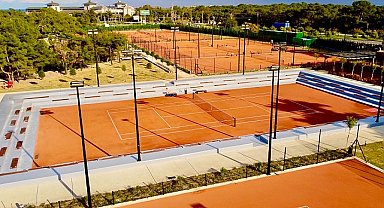 44 ülkeden 200 genç tenisçi Kemer'e gelecek