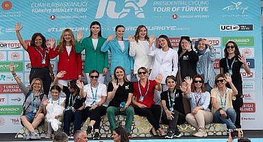 59.Cumhurbaşkanlığı Türkiye Bisiklet Turu'na Değer Katan Kadınlar