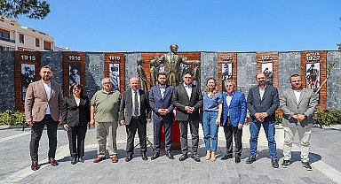 Aliağa Belediye Başkanı Serkan Acar, “Ata'mızın Aliağa'ya Gelişinin 90.Yıl Dönümü Kutlu Olsun