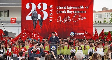 Avcılar 23 Nisan Ulusal Egemenlik ve Çocuk Bayramı'nı coşkuyla kutladı