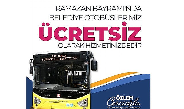 Aydın Büyükşehir Belediye Başkanı Özlem Çerçioğlu, Ramazan Bayramı süresince