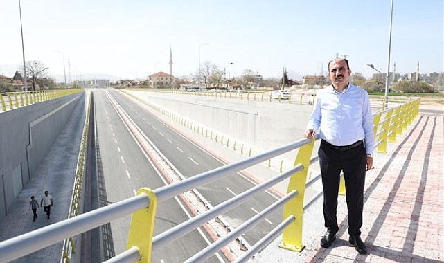 Başkan Altay: Konya'da trafiği rahatlatmak için çalışıyoruz
