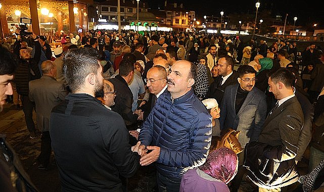 Başkan Altay Konyalıların Kadir Gecesi Coşkusuna Ortak Oldu