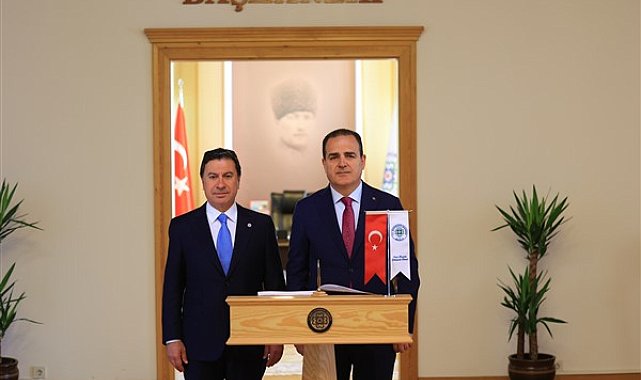 Başkan Aras'a Muğla Valisi Akbıyık'tan ziyaret