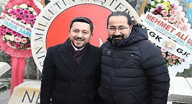 Başkan Arı'ya teşekkür TFF İl Temsilcisi Karaca'dan