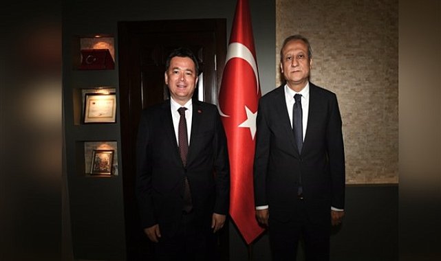Başkan Aydın, ilk resmi ziyaretini gerçekleştirdi
