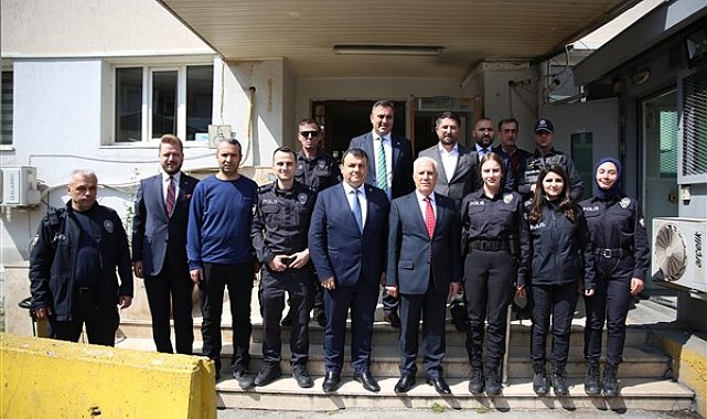 Başkan Bozbey, Polis Teşkilatı’nı ziyaret etti
