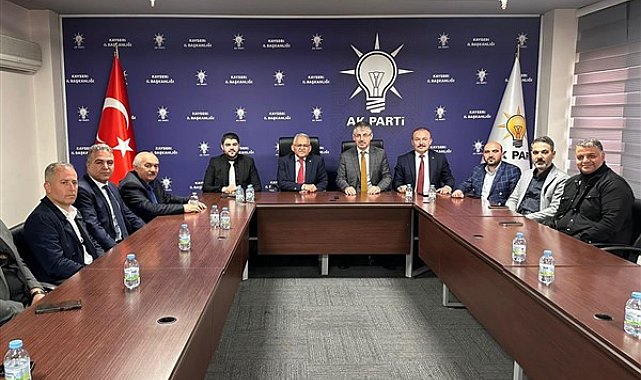 Başkan Büyükkılıç, Cumhurbaşkanı Erdoğan ile bayramlaştı