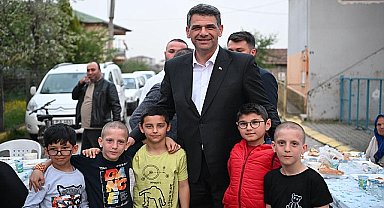 Başkan Kocaman, İbrikdere'de Oruç Açtı