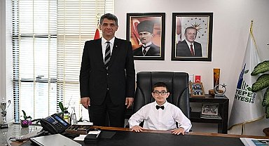 Başkan Kocaman Koltuğu Muhammet'e Devretti