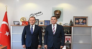 Başkan Seçer'den Başkan Abdullah Özyiğit'e hayırlı olsun ziyareti