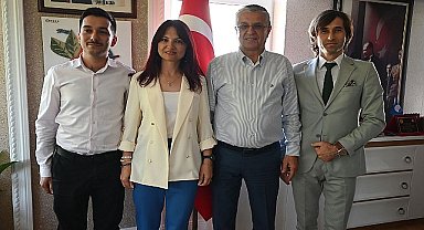 Başkan Topaloğlu'na hayırlı olsun ziyaretleri