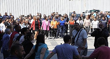 Bayraklı'da davullu zurnalı bayramlaşma