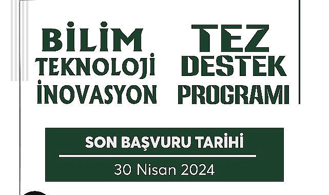 “Bilim-Teknoloji-İnovasyon Tez Destek Programı