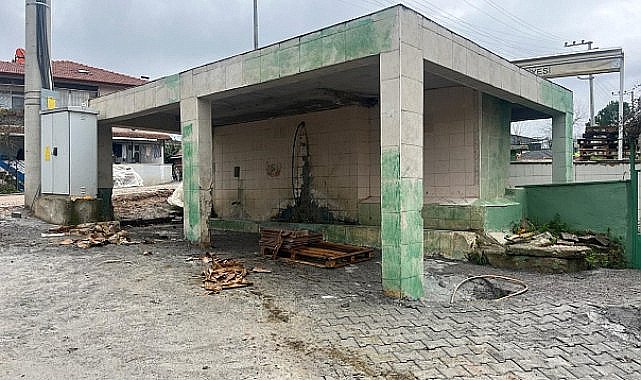 Büyükşehir, Biberoğlu Mahallesi'ndeki çeşmeyi onardı