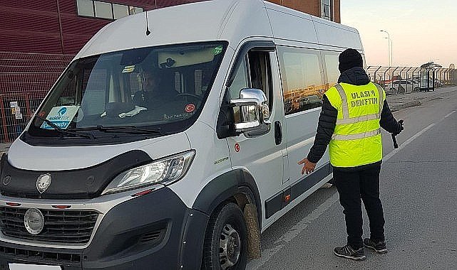 Büyükşehir'den korsan servis denetimi