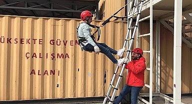 Büyükşehir İtfaiyesinden Orman İşletmeye eğitim