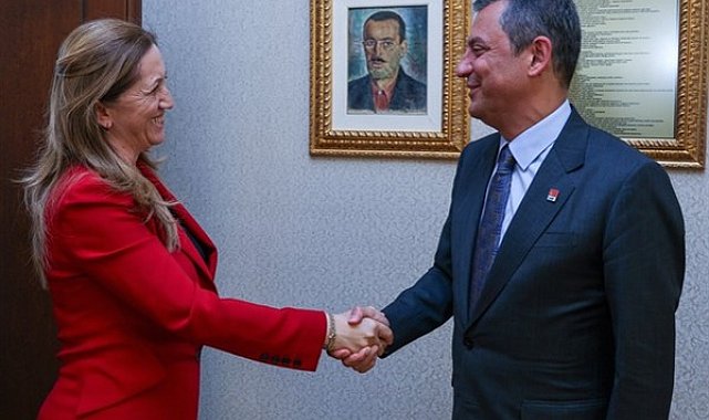 CHP Genel Başkanı Özel, DİSK Genel Başkanı Çerkezoğlu ile görüştü