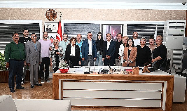 CHP Kemer İlçe Yönetiminden Başkan Topaloğlu'na ziyaret