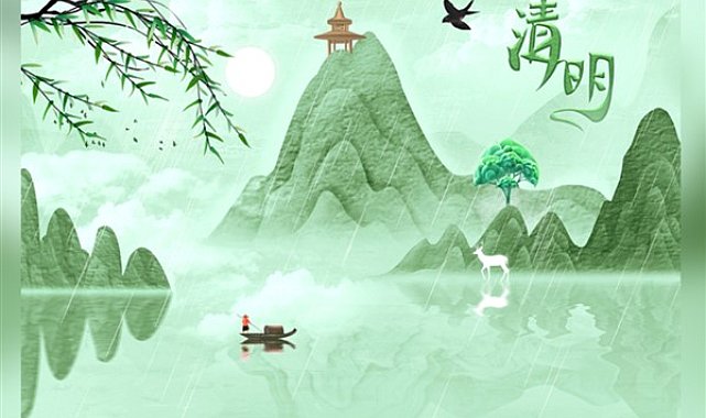 Çin'in geleneksel 24 sezonunda özel bir yeri olan Qingming Günü