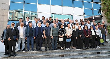 Edremit'te muhtarlar toplantısı yeniden başladı