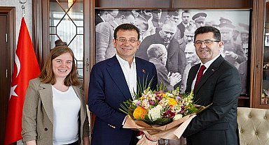 Ekrem İmamoğlu'ndan Çekmeköy Belediye Başkanı Orhan Çerkez'e Tebrik Ziyareti