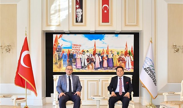 Esenyurt Kaymakamı Çobanoğlu’ndan Başkan Özer’e ziyaret