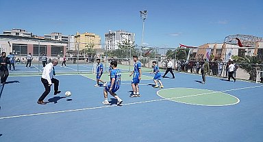 EÜ Aliağa MYO'ya SOCAR Türkiye iş birliğinde modern spor tesisi kazandırıldı