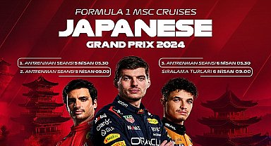 Formula 1 Jaonya GP Heyecanı TOD'da