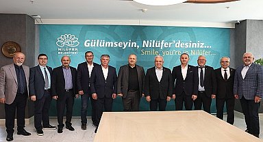 Kardeş kent Ardino'dan Başkan Özdemir'e 'Hayırlı olsun' ziyareti