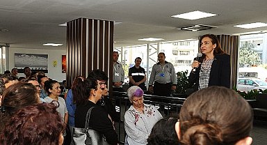 Karşıyaka Belediye Başkanı Ünsal'dan personel buluşması “Karşıyaka'yı akıl ve vicdanla yöneteceğiz!