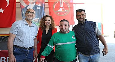 Karşıyaka'da coşkulu bayramlaşma