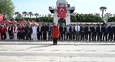 Kemer'de 23 Nisan Ulusal Egemenlik ve Çocuk Bayramı kutlandı